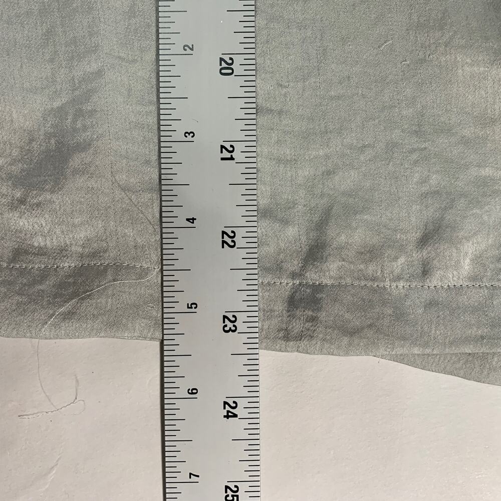 Helmut Lang S Gray Split Back Button Front Long S… - image 7